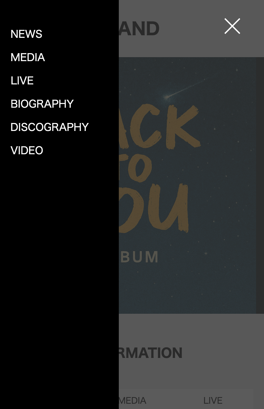 レスポンシブ時のハンバーガーメニュー